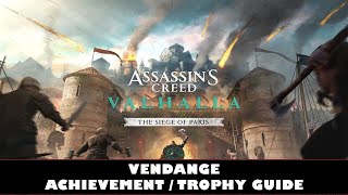 Assassins Creed Valhalla  How to Unlock the Reaper Armor Set  Vendange Achievement  Trophy Guide [upl. by Resiak]