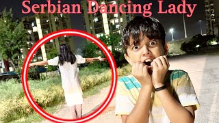 Serbian Dancing Lady in india 🔥  Real Ghost Bhoot  Yaatri [upl. by Ardnuassak]