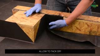 How to Install a Rubber Flat Roof  Part 5  Internal and External Corner Details [upl. by Adnawyt653]