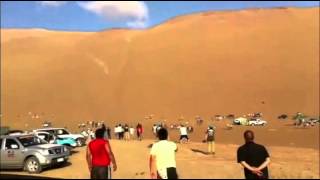 Robby Gordon Iquique Chile Speed record Dakar [upl. by Oidualc]