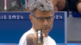 Yusuf Dikecs Viral Olympic Pose The Story Behind Türkiyes Silver Shooter at Paris 2024 [upl. by Finnigan]