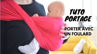 TUTO PORTAGE  Portage dappoint avec pashmina [upl. by Kathie]