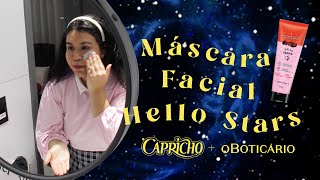 Máscara Facial Hello Stars CAPRICHO [upl. by Edla556]