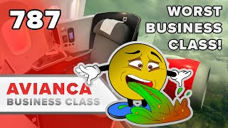 Terrible experience in Avianca 787 Business Class to Bogotá [upl. by Edrahs427]