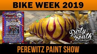 Bike Week 2019  Perewitz Paint Show [upl. by Khudari959]