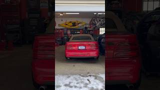 Cammed turbo SN95 Mustang cold start on E85 with Holley Terminator [upl. by Anenahs346]