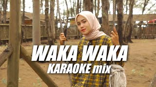 KARAOKE WAKA WAKA  SHAKIRA  TSAMINA MINA EH EH [upl. by Seldun339]