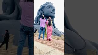 neesha adiyogi adiyogistatue ishafoundation youtubeshorts youtube coimbatore tamilnadu [upl. by Yras844]