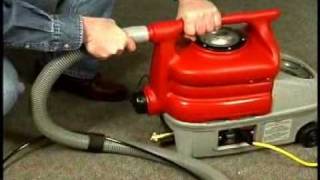 Sanitaire SC6070A Commercial Portable Spot Cleaner Demonstration [upl. by Jariv598]