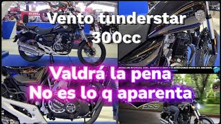 Vento thunderstar 300cc vale la pena no es lo q parece [upl. by Fantasia]