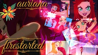 Lolirock AMV Auriana  Fire started Lolirocksword [upl. by Aninay]