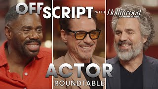 Full Actors Roundtable Robert Downey Jr Paul Giamatti Mark Ruffalo Colman Domingo amp More [upl. by Ayrotal]