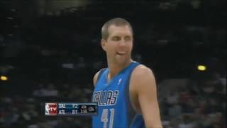 Dirk Nowitzki 2010 Highlights at Hawks 21 Pts 7 Reb 11202010 [upl. by Ratcliff]