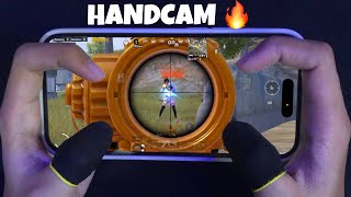 Best HANDCAM 4 Finger  Gyroscope  iPhone 14 Pro ❤️ PUBG Mobile [upl. by Marcia]