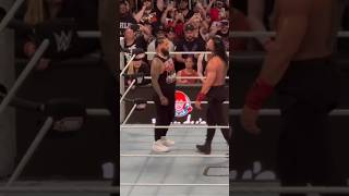 Jemmy USO returns and save Roman Reigns WWE bad blood wwe [upl. by Oramlub867]