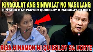 PARATANG KAY PASTOR QUIBOLOY NA PANG AABUSO HINARAP SA SENADO [upl. by Calder]