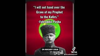 Fakhri pasha  the lion of the desert muslimhistory history ottoman [upl. by Moselle]