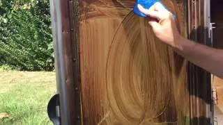 Cleaning the window of the Masterbuilt Smoker made simple [upl. by Broder]