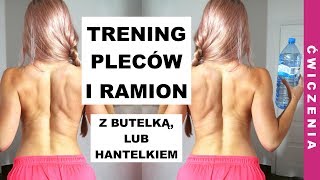 Domowy Trening PLECÓW I RAMION  Ćwiczenia na Piękne Plecy i Ramiona dla Kobiet [upl. by Attenra]