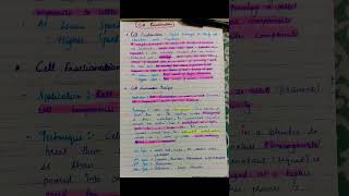 Cell Fractionation Technique biology studymotivation study cellbiology studymusic csirnet [upl. by Britton]