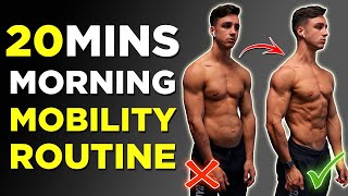 20 MIN PERFECT MOBILITY ROUTINE NO EQUIPMENT FOLLOW ALONG [upl. by Oreves]