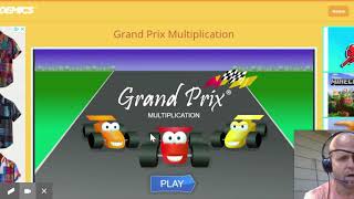 Arcademics Plus  Multiplication Grand Prix [upl. by Yurik682]