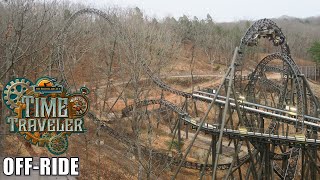 Time Traveler OffRide Footage Silver Dollar City Mack Spinning Coaster  NonCopyright [upl. by Nielson]