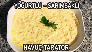 Havuç Tarator  Meze Tarifi  Emine Deligoz [upl. by Enyawal17]