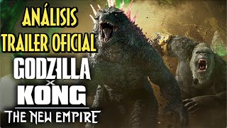 GODZILLA X KONG THE NEW EMPIRE  TRAILER ANÁLISIS [upl. by Anelaf]