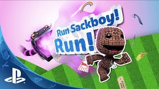 Run Sackboy Run  Launch Trailer  PS Vita [upl. by Henning432]