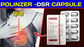 PolinzerDSR Capsule  Pantoprazole and Domperidone Capsule Review in Hindi [upl. by Townie]