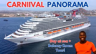 A Day on Carnival Panorama 2024  Balcony Room Tour  Mexican Rivera [upl. by Sigvard]