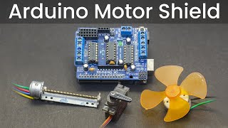 Arduino Motor Shield Explained [upl. by Ilyah]