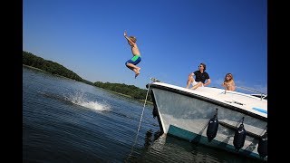 Testurlaub auf einem Hausboot von Le Boat  mecklenburgische Seenplatte [upl. by Cooke]