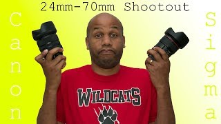 Sigma 2870 vs Tamron 2875 vs Sigma 2470 FEmount f28 zoom lens comparison [upl. by Akemihs]