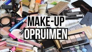 MAKEUP STASH OPRUIMEN 2016  OPRUIMVIDEO [upl. by Fulmer]