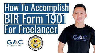 Freelancer Guide to BIR Form 1901  Application for Registration [upl. by Annaicul]