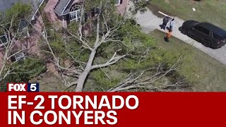 Family recounts taking shelter during tornado  FOX 5 News [upl. by Neukam855]