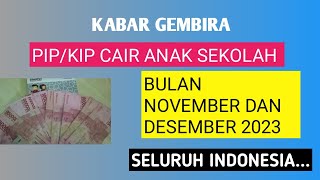 Bantuan pip cair bulan November dan Desember 2023 [upl. by Pani269]