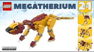 Megatherium 31112 MOC Digital Build [upl. by Somar]