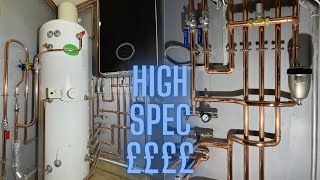 WORCESTER BOSCH SYSTEM WITH INTEGRAL DIVERTER [upl. by Anaujik]