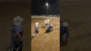 Turkey Creek Rodeo rodeolife rodeo22 bullriding rodeolifestyle bullfighter blessed rodeosport [upl. by Halden]