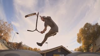 Insane Scooter Stunts 2017 [upl. by Otrevlig]