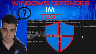 Windows Defender Test  Sicher oder Unsicher Deutsch [upl. by Halyk238]