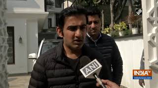 Delhi election results Gautam Gambhir congratulates Kejriwal on early trends [upl. by Gromme367]