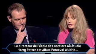 Arielle Dombasle amp JeanJacques Aillagon  Qui veut gagner des millions  29 mas 2005 [upl. by Alym]