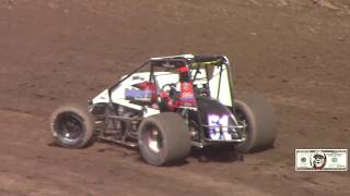 CRA USAC 410 Sprint Car Qualifying Ventura Raceway 5518 [upl. by Hugues]