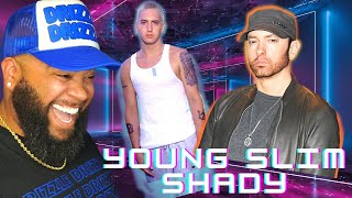 He Went Back In Time And Got Slim Shady  Eminem  Houdini Official Music Video [upl. by Allit429]