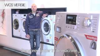 Miele WMF 120 WPSWCS W1 Voorstrijken en PowerShower de nieuwe W1 wasmachine van Miele [upl. by Aber953]