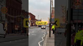 Diwali UK  Leicester trending diwaliinuk diwali [upl. by Nesto]